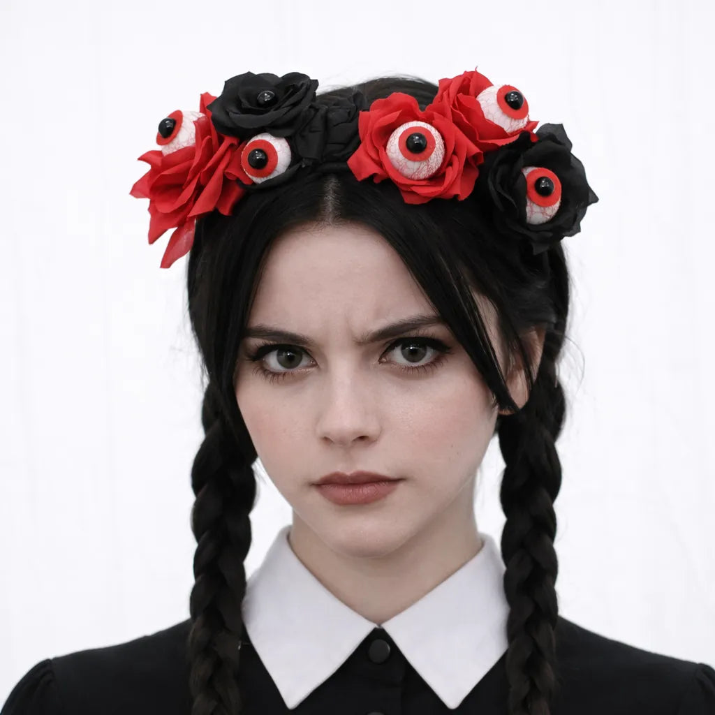 Serre-tête d’Yeux Fleuri