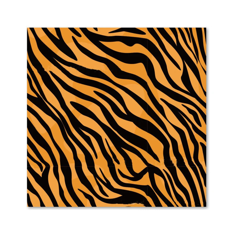 Serviette Anniversaire Imprimé Tigre