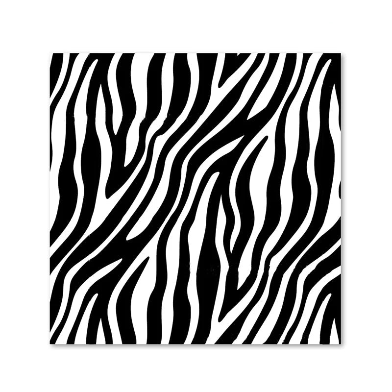 Serviette Anniversaire Imprimé Zèbre