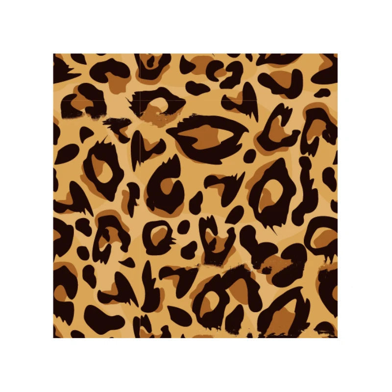 Serviette Anniversaire Léopard