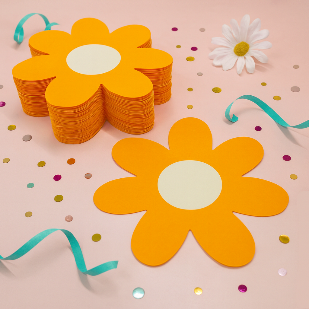 Serviette En Papier Fleur Jaune