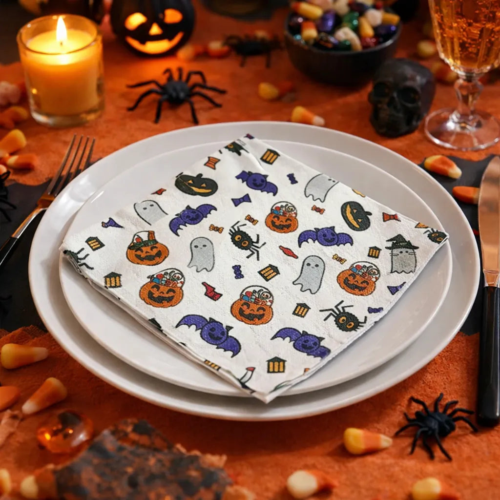 Serviette Halloween Design