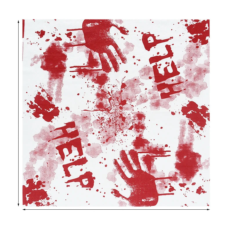 Serviette Halloween Help Chic