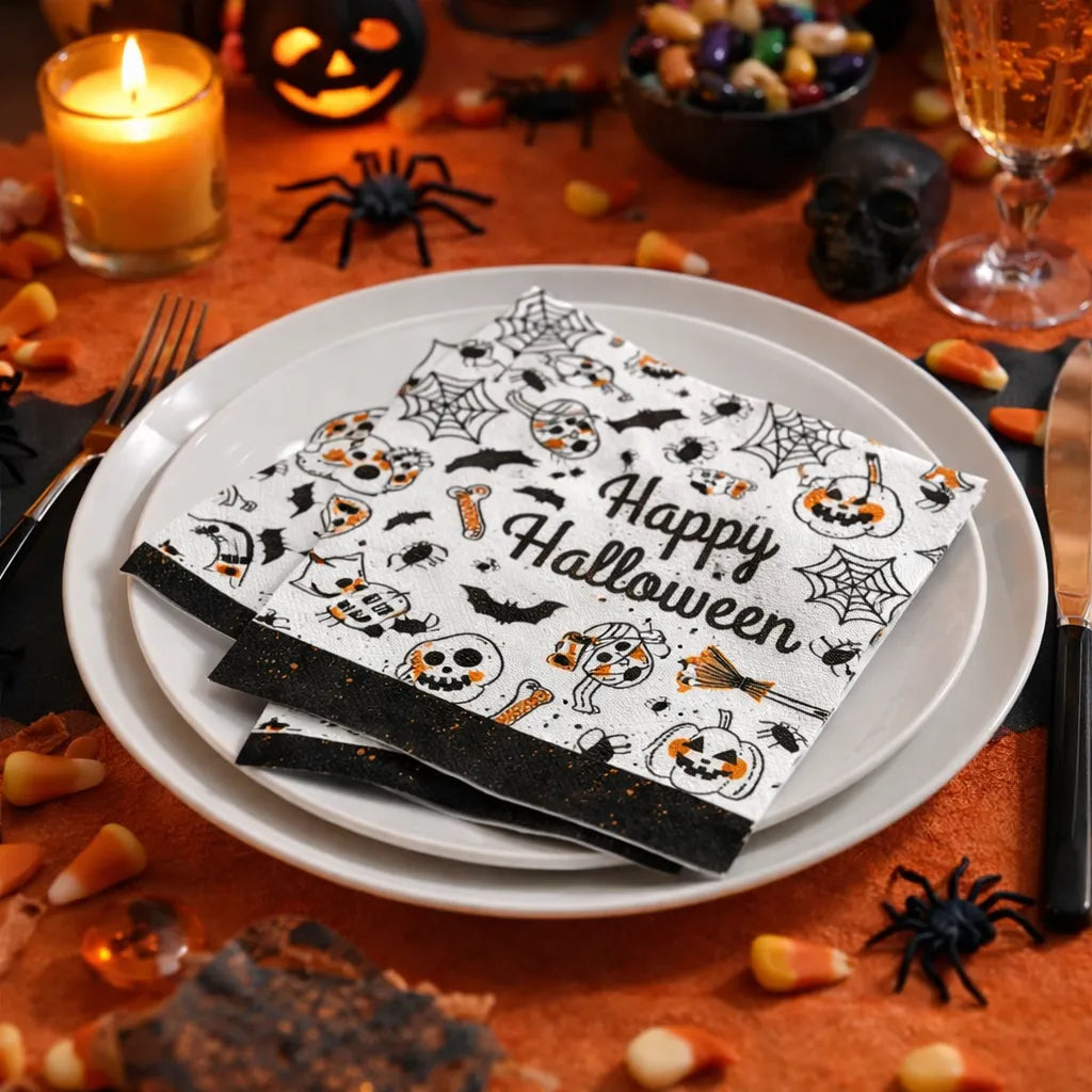 Serviette Happy Halloween