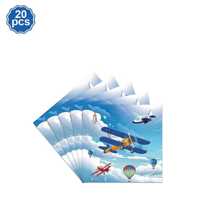 Serviette Jetable Avions