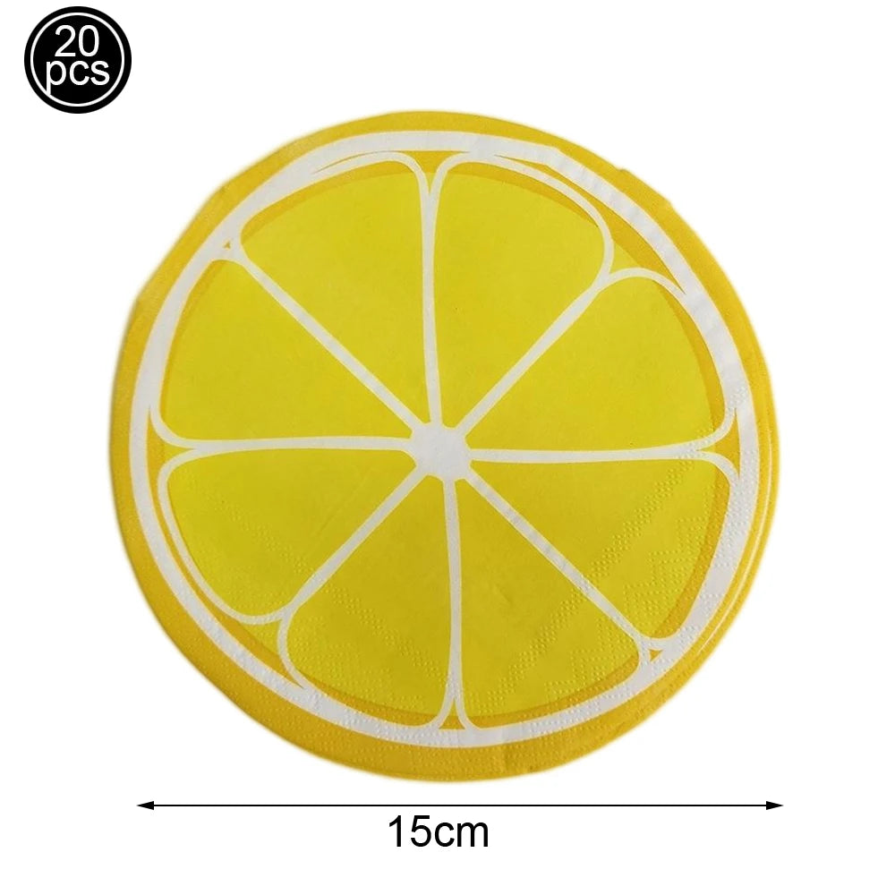 Serviette Jetable Citron