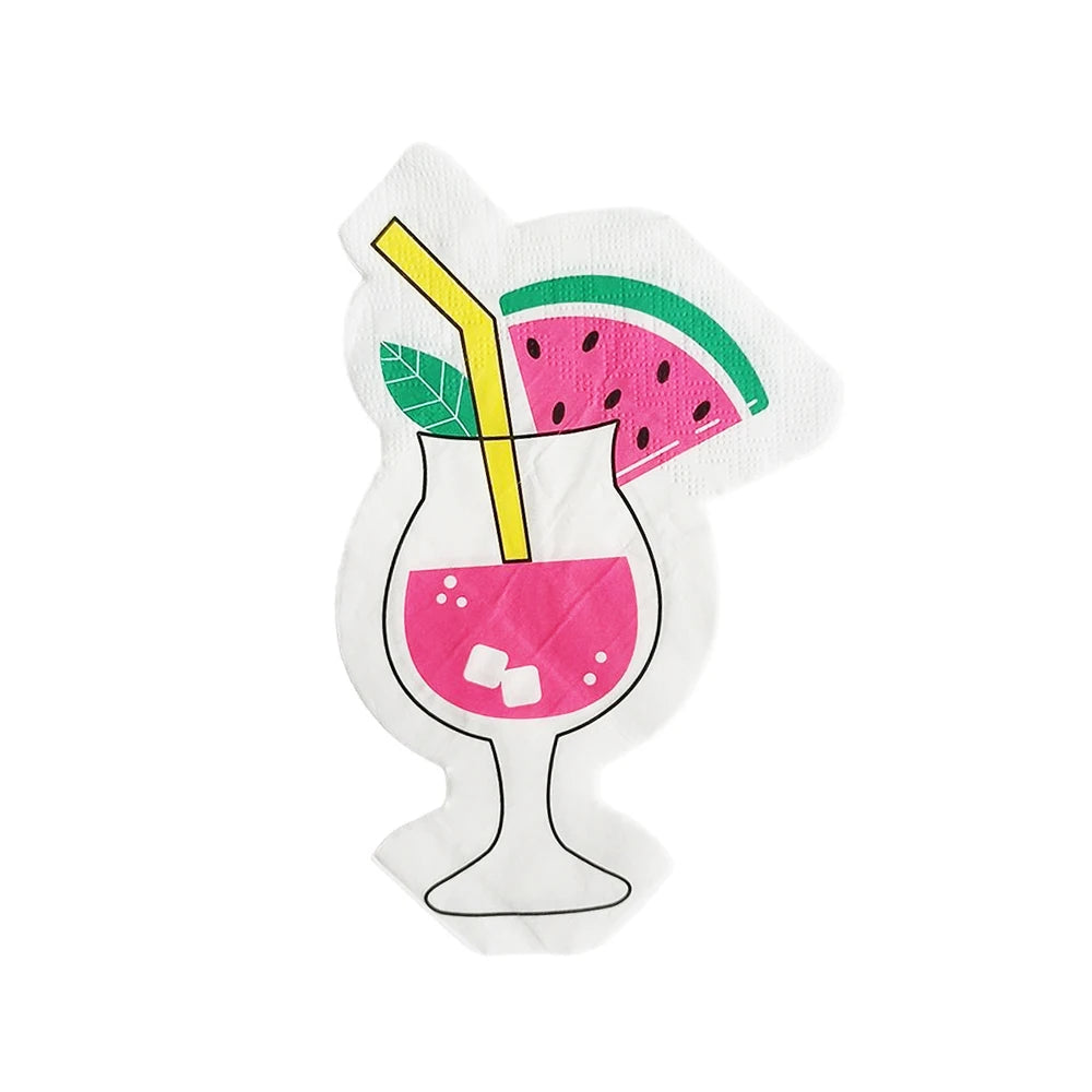 Serviette Jetable Cocktail Élégante