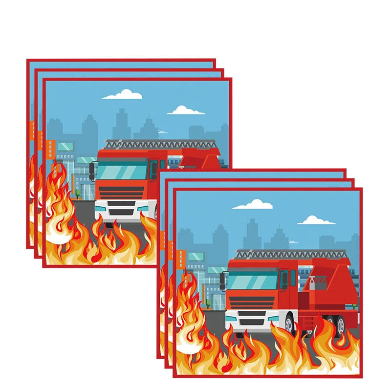 Serviette Jetable Pompier