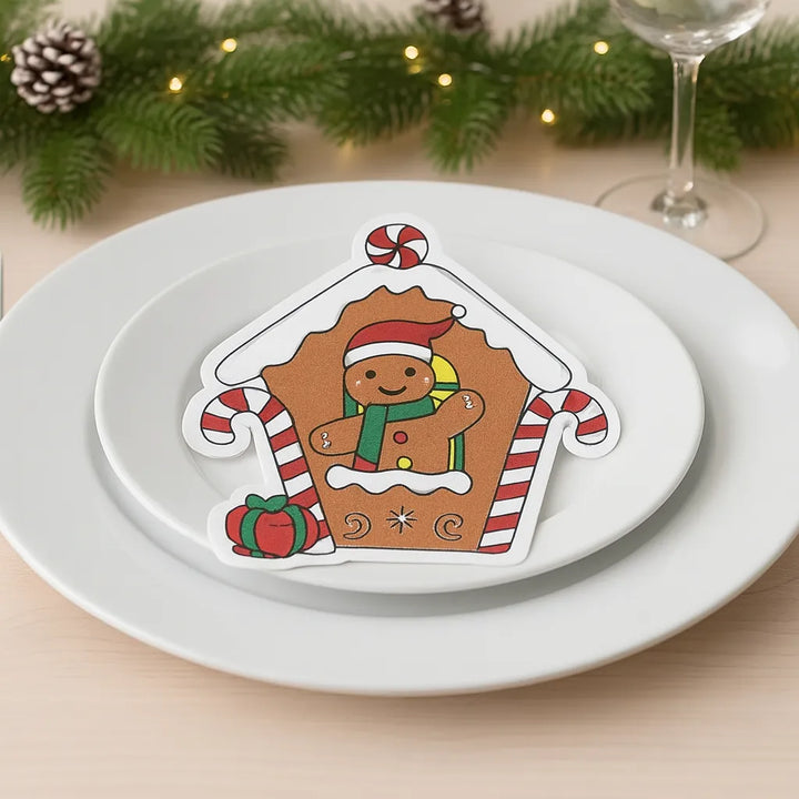 Serviette Noël Pain d’Epice