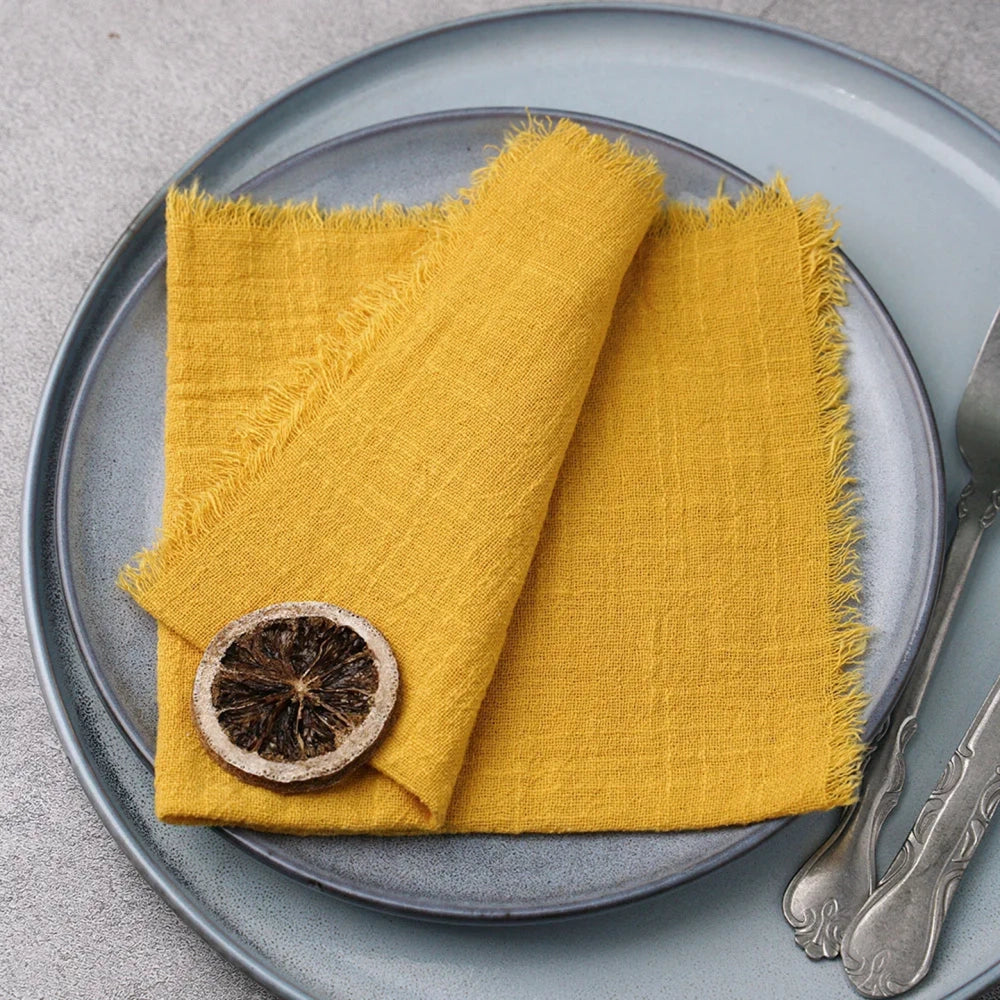 Serviette de Table Boho Jaune