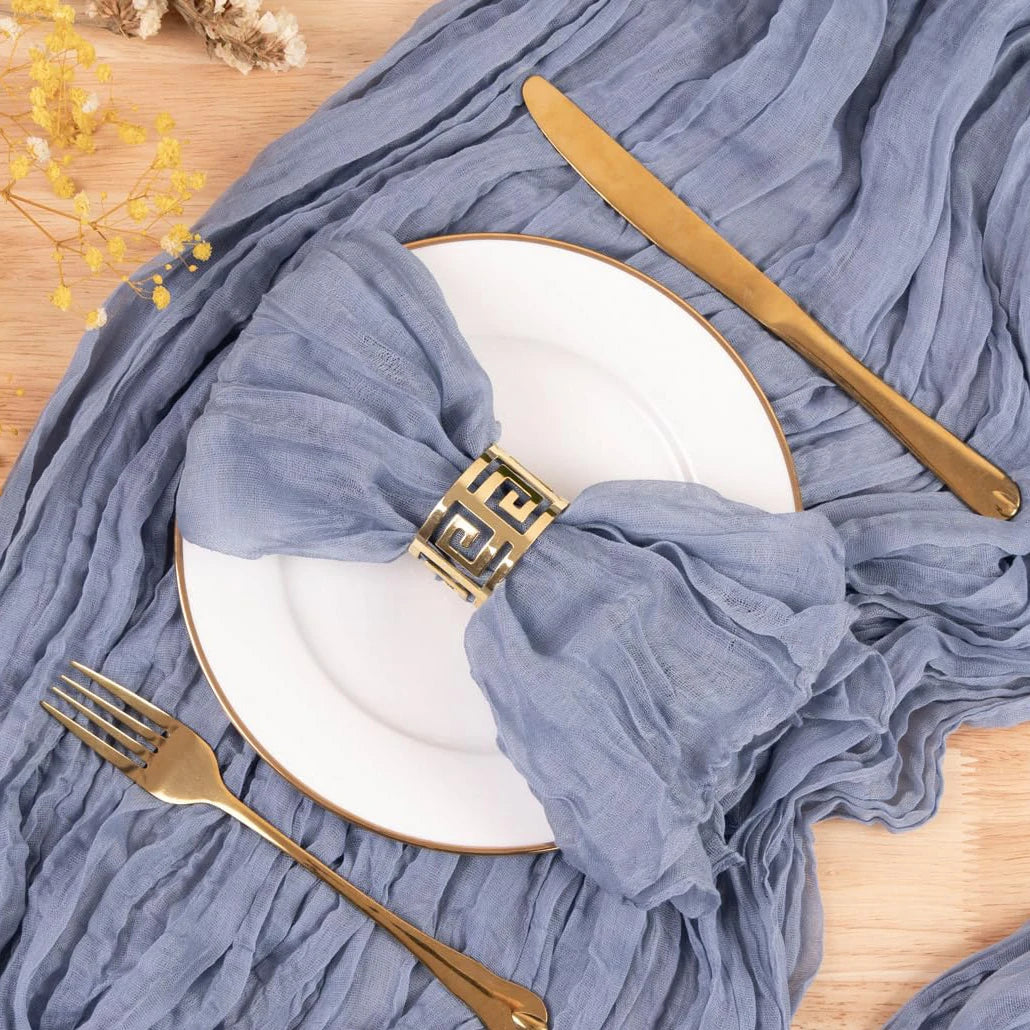 Serviette de Table Effet Froissé