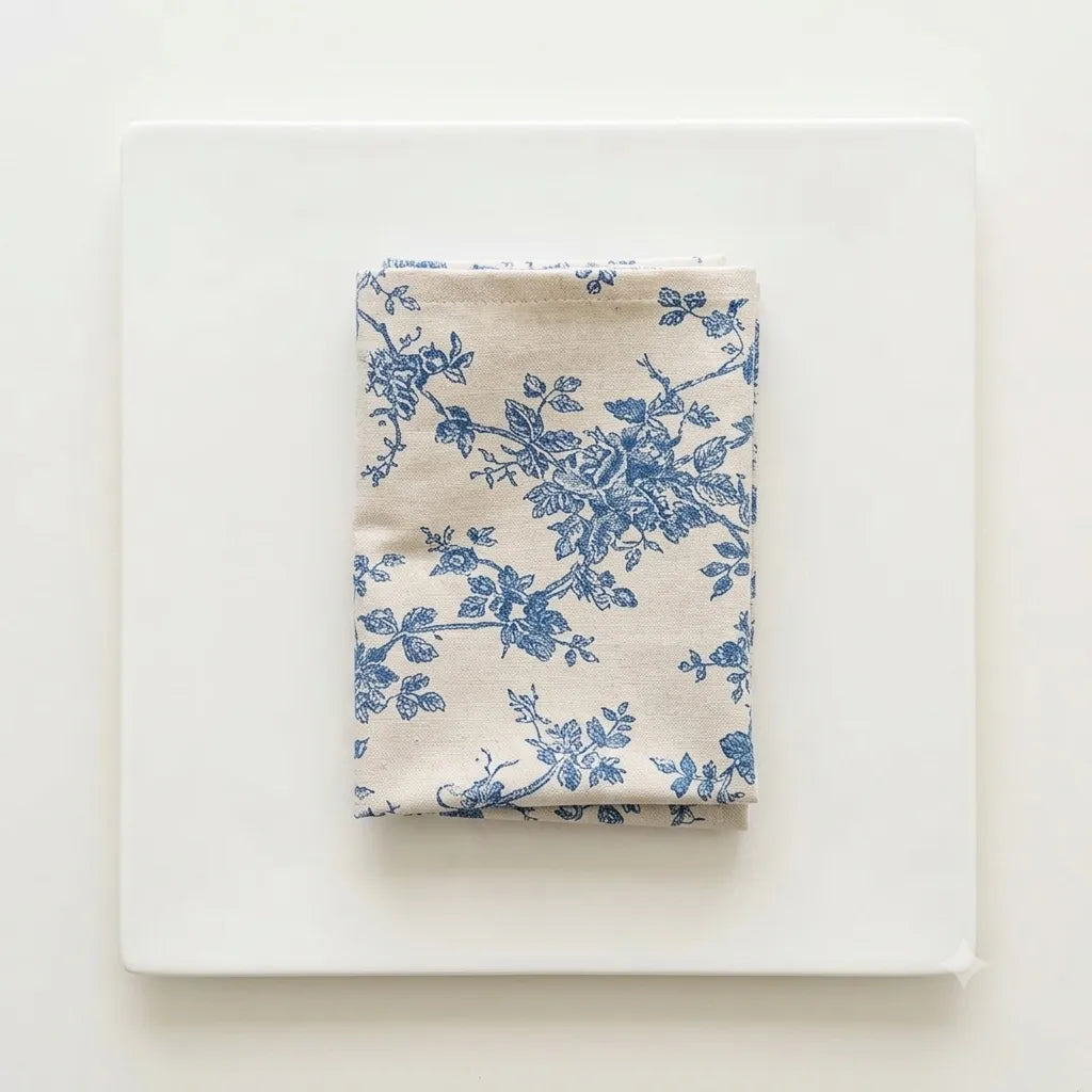 Serviette de Table Fleurie Minimaliste