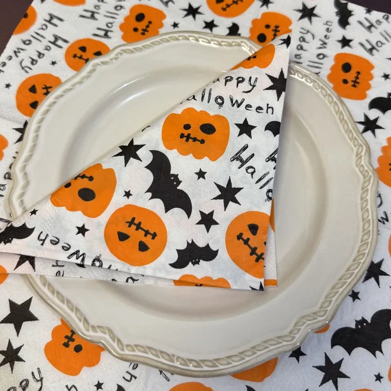 Serviette de Table Happy Halloween