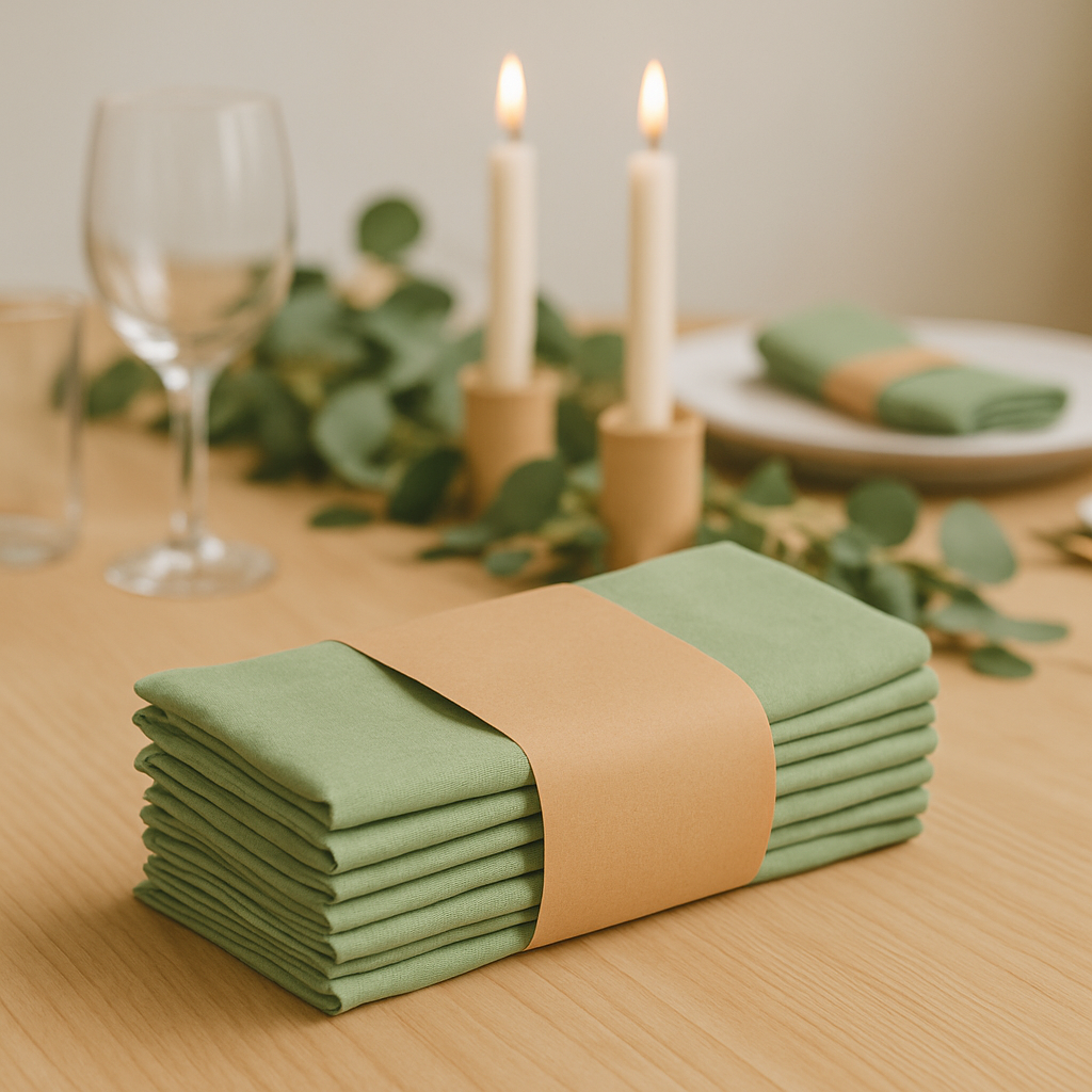 Serviette de Table Minimaliste