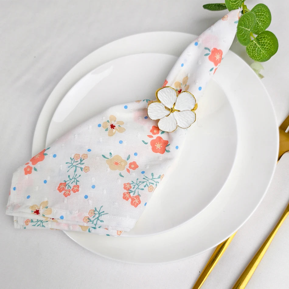 Serviette de Table à Petites Fleurs