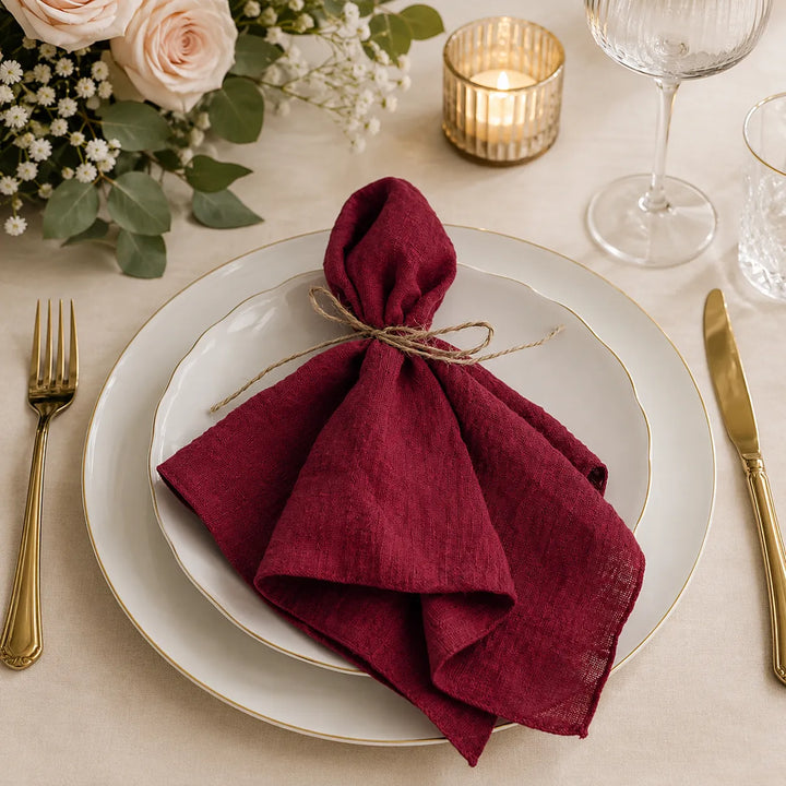 Serviette de Table en Coton Léger Moderne