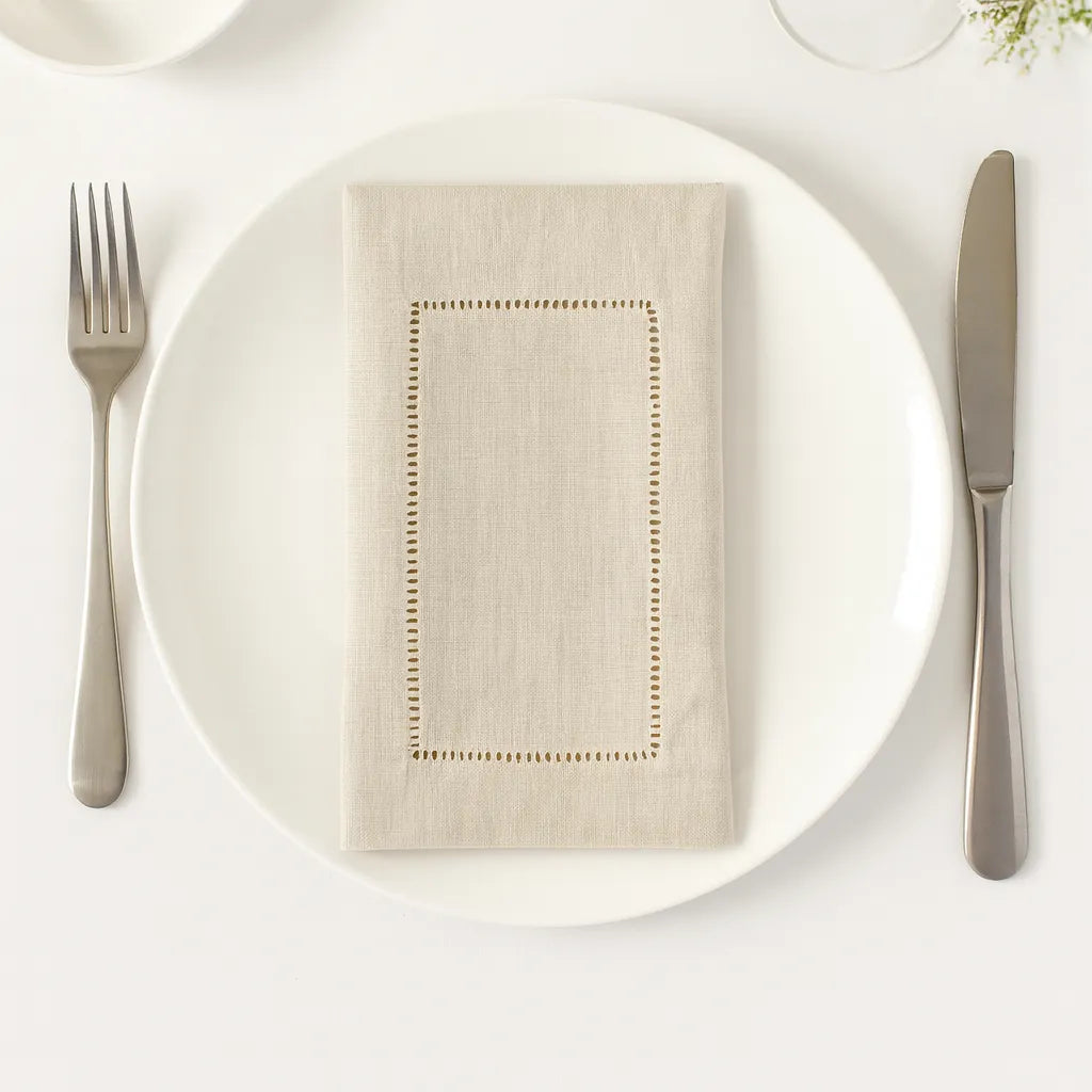 Serviette de Table en Lin Chic