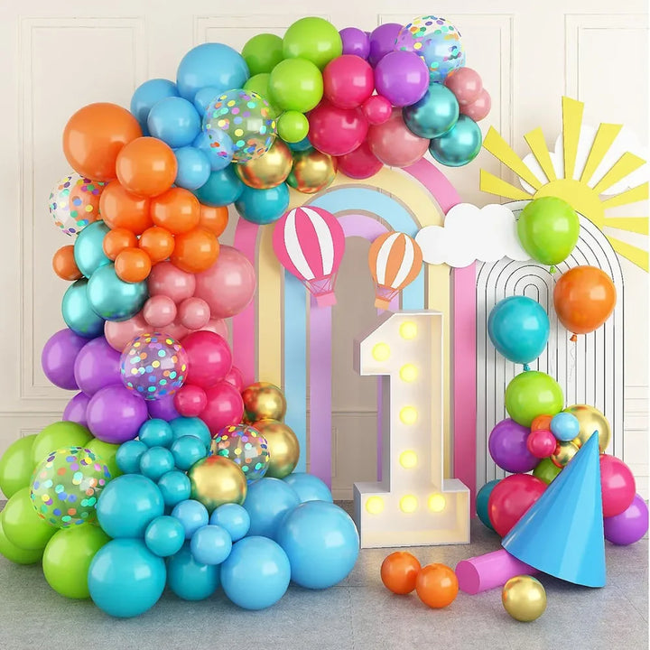 Set Arche de Ballons Multicolores