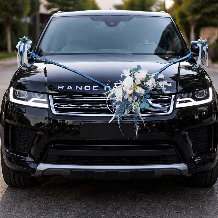 Set Floral pour Voiture Mariage