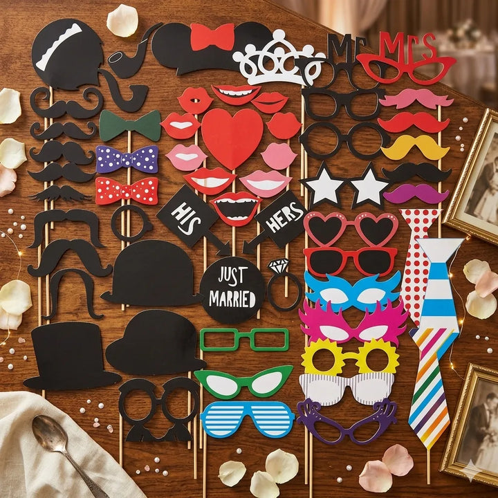 Set d’Accessoires Photo Mariage