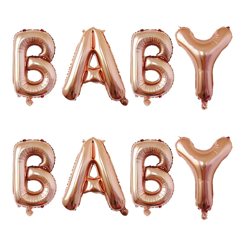 Set de Ballons BABY Rose Gold Design