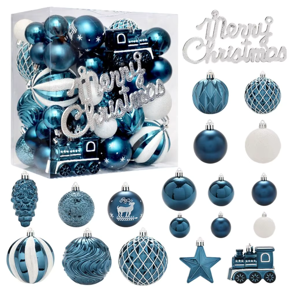Set de Boules Bleus Élégantes