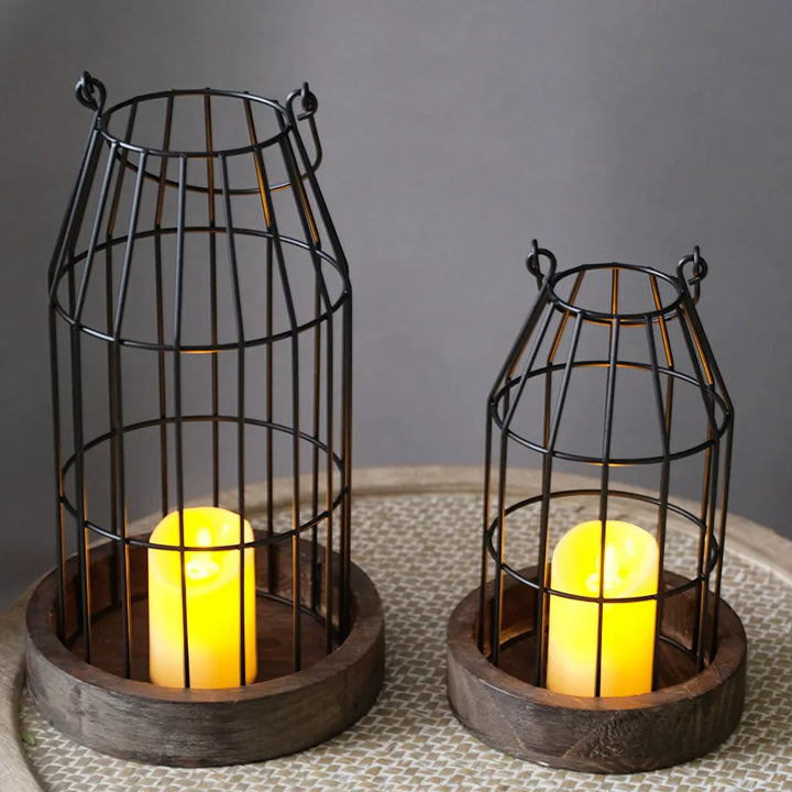 Set de Lanternes en Fer