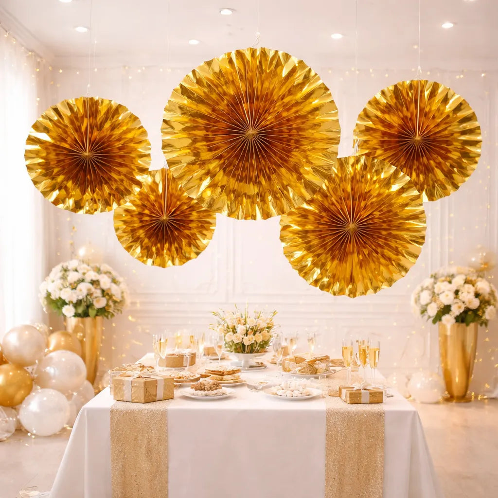 Set de Rosaces Dorées Design