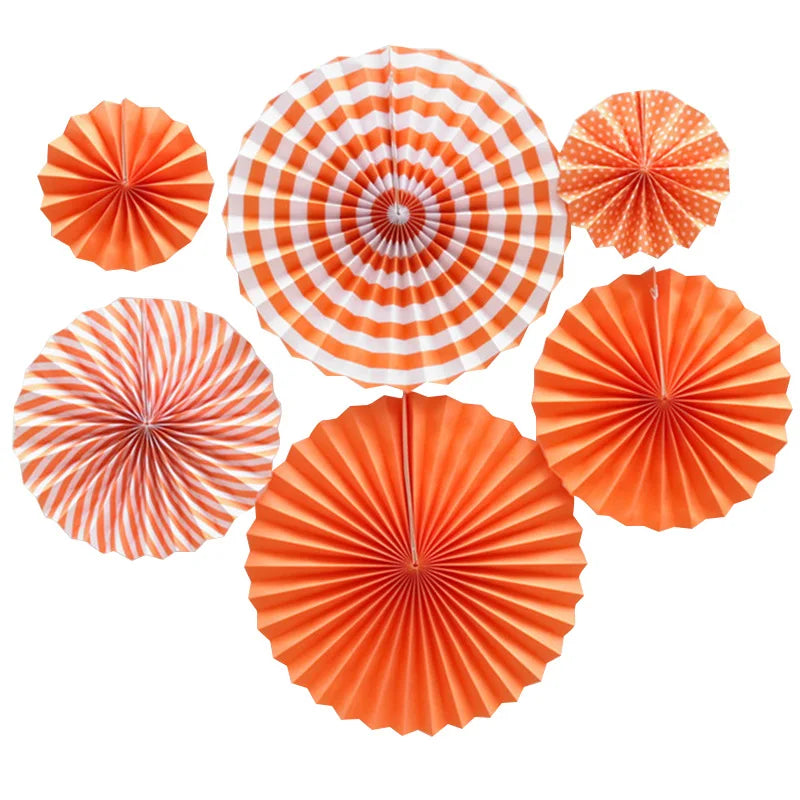 Set de Rosaces Oranges Harmonieuse