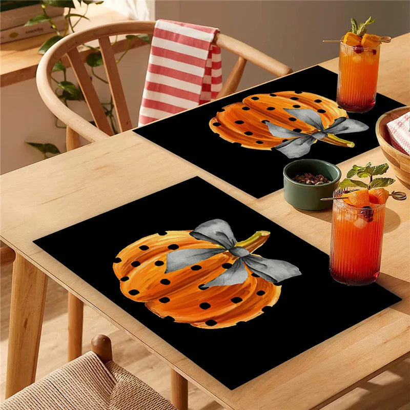 Set de Table Citrouille Design