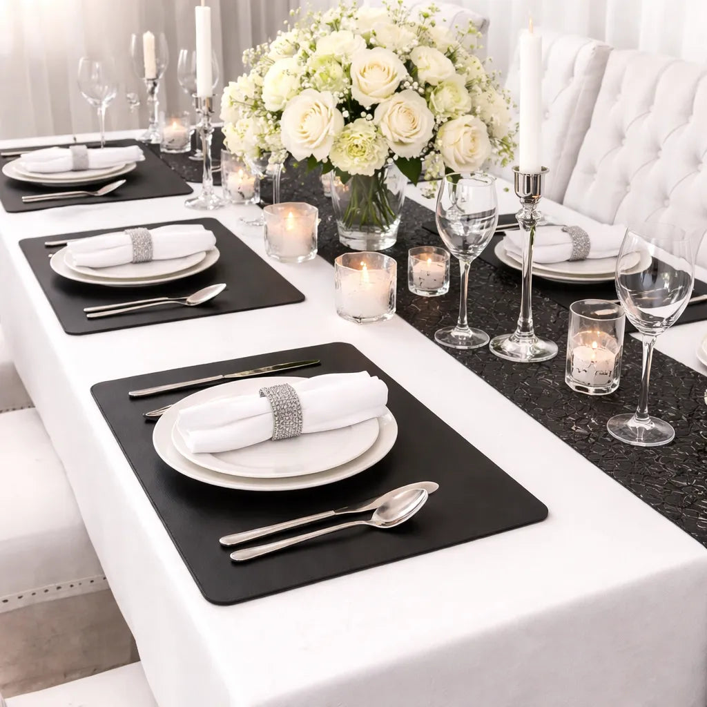 Set de Table En Cuir Artificiel