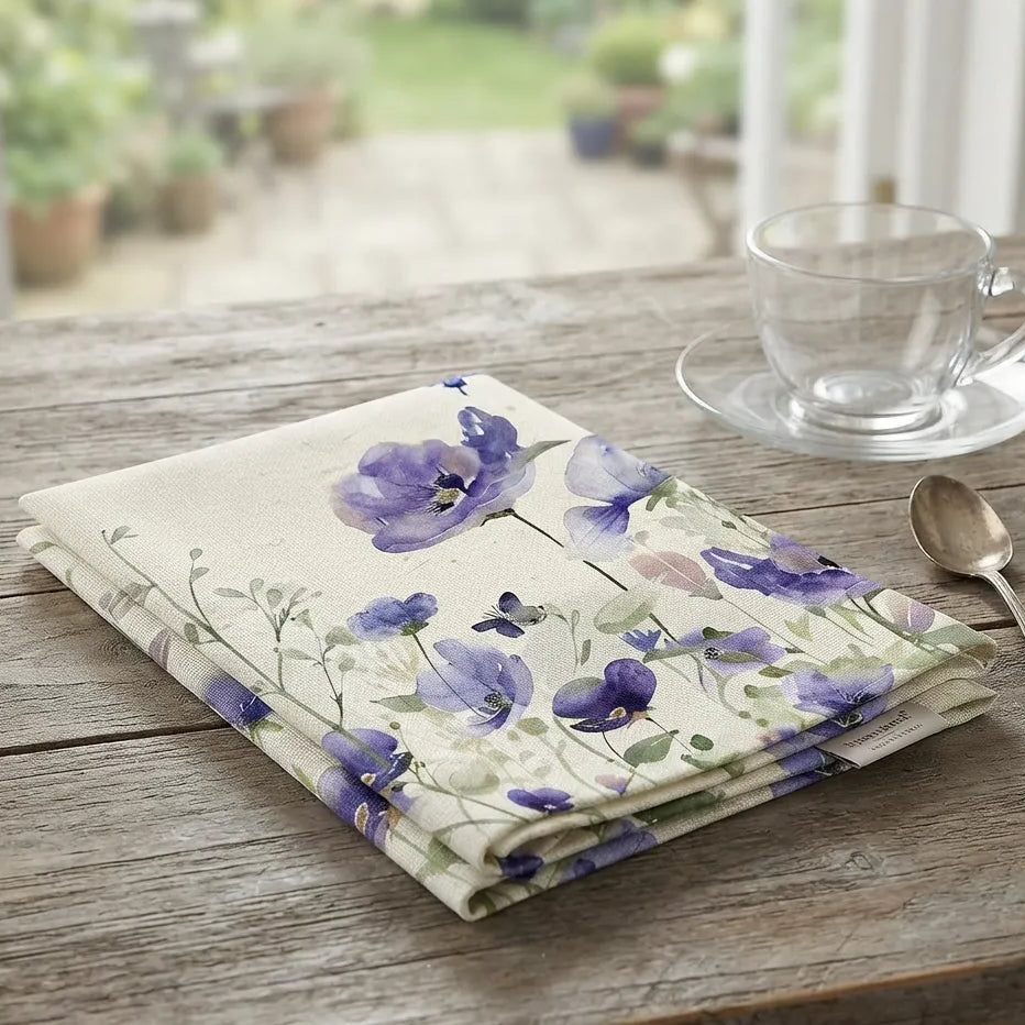 Set de Table Fleuri Minimaliste