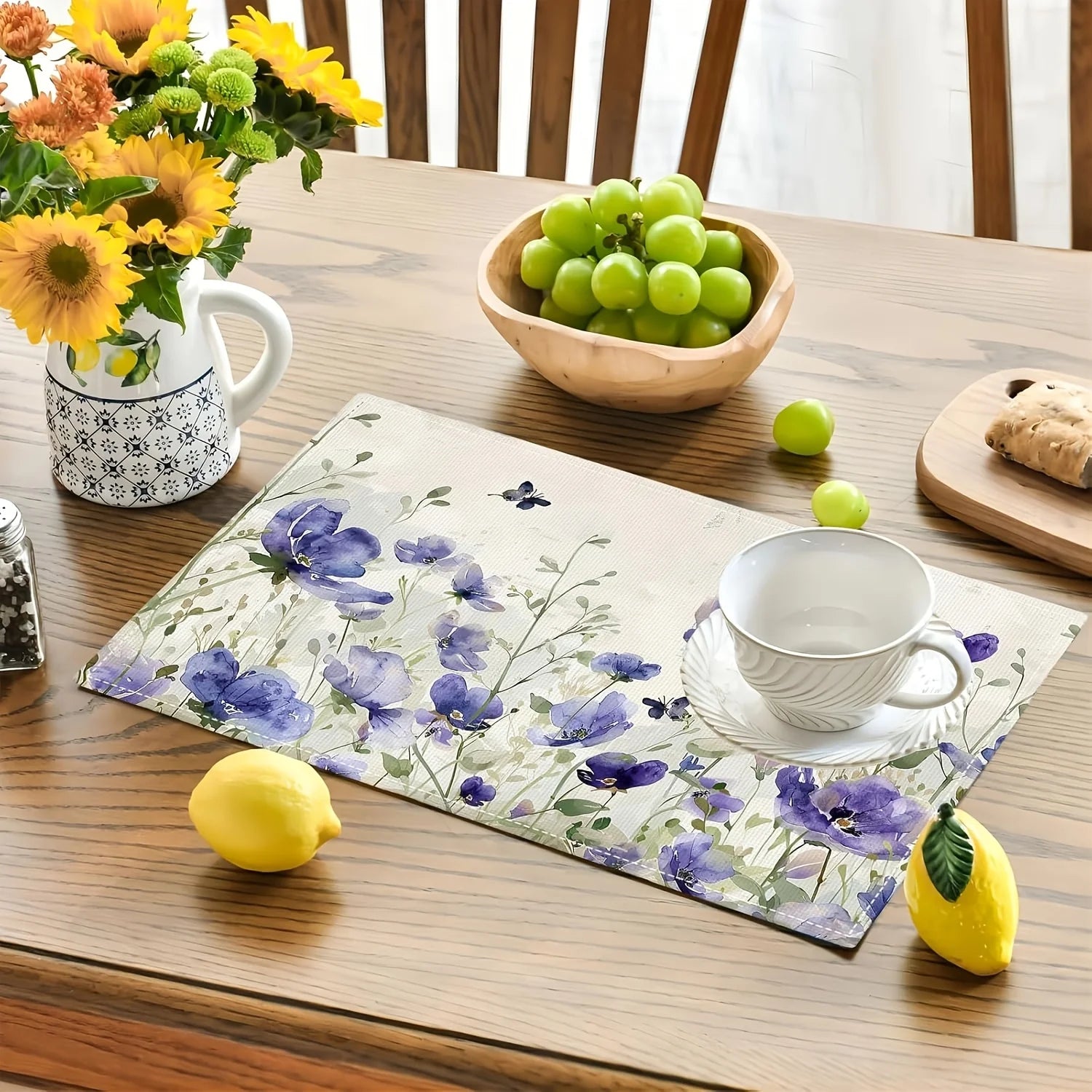 Set de Table Fleuri chic