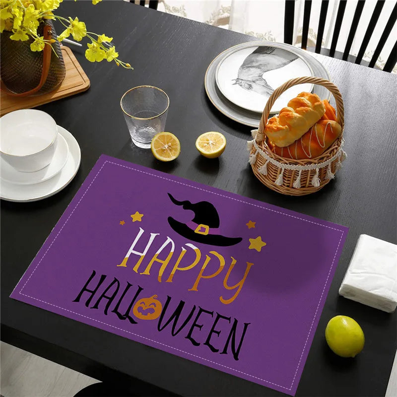 Set de Table Happy Halloween Violet Design