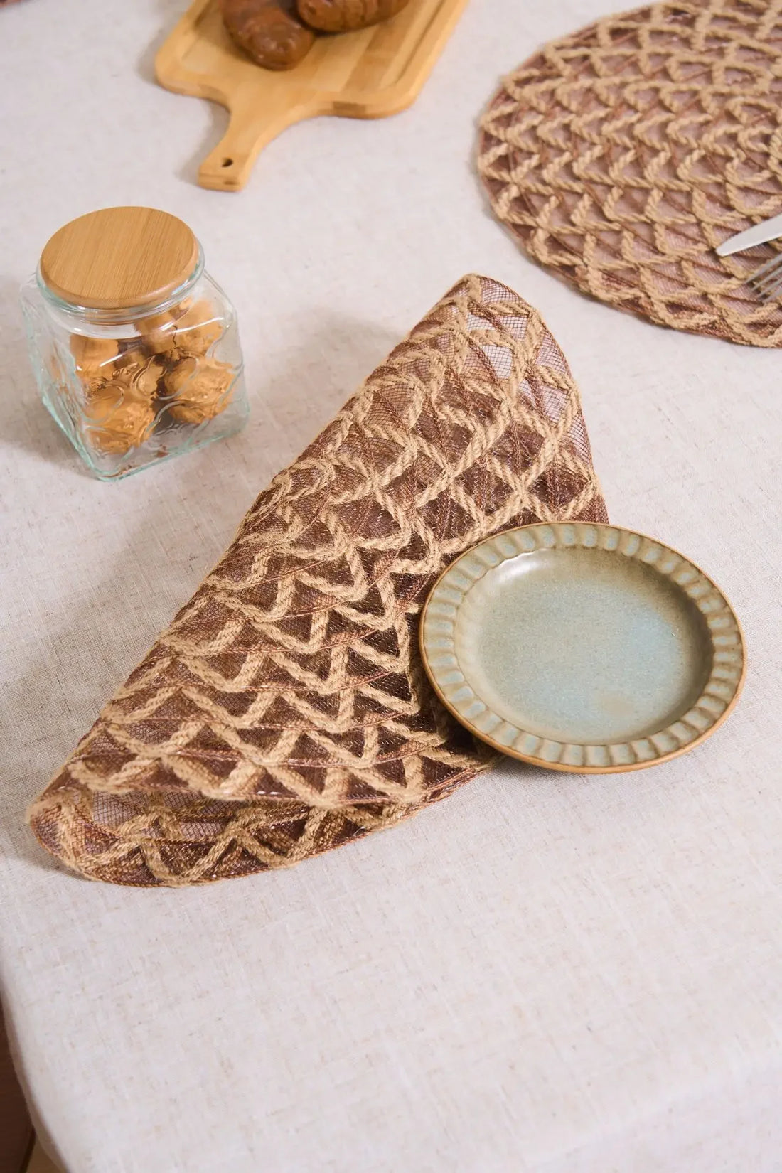 Set de Table Mariage Rosace Originale