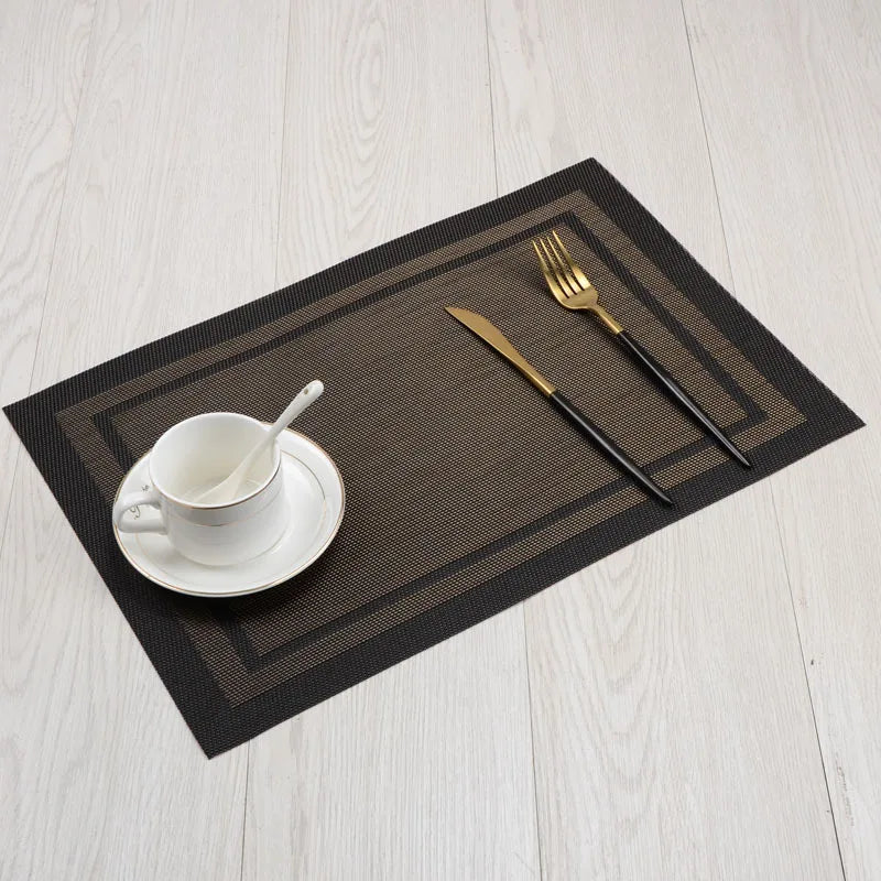 Set de Table Marron Elégant  Chic