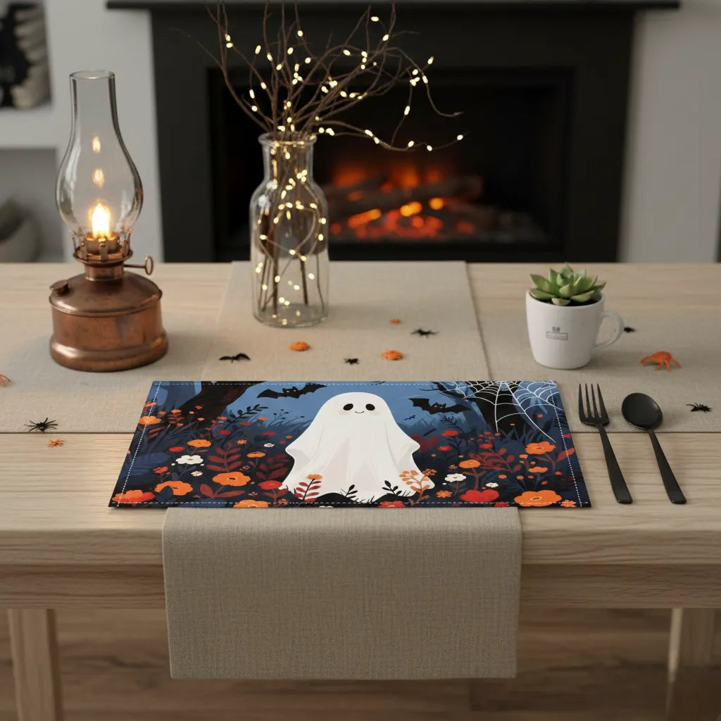 Set de Table Motifs Fantôme