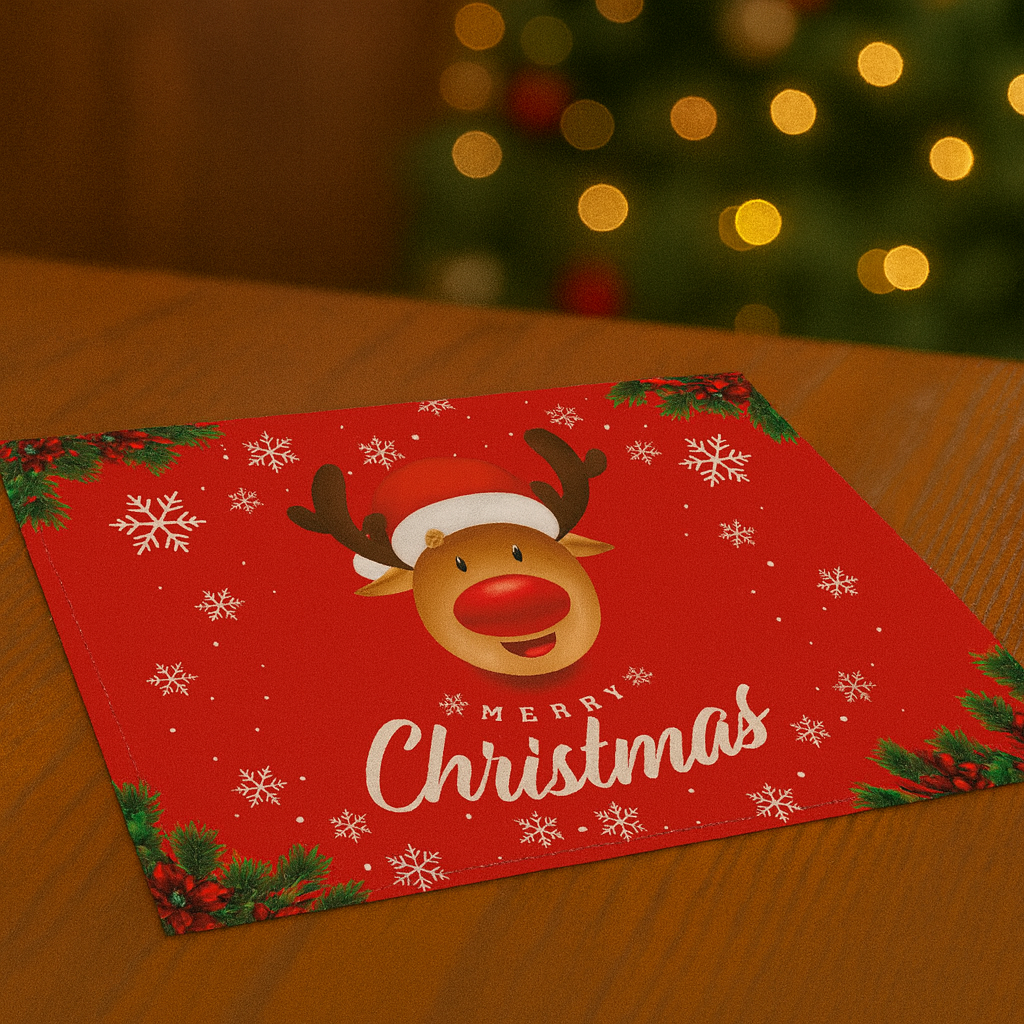 Set de Table Noël Mignon stylé