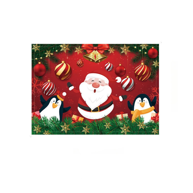 Set de Table Noël Rouge et Vert