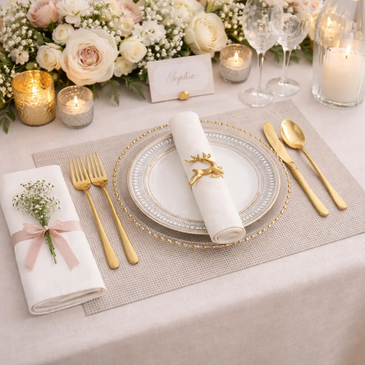 Set de Table en Bambou Tissé 