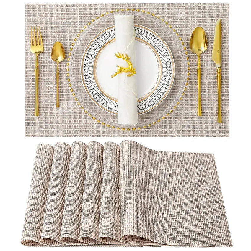 Set de Table en Bambou Tissé Champêtre
