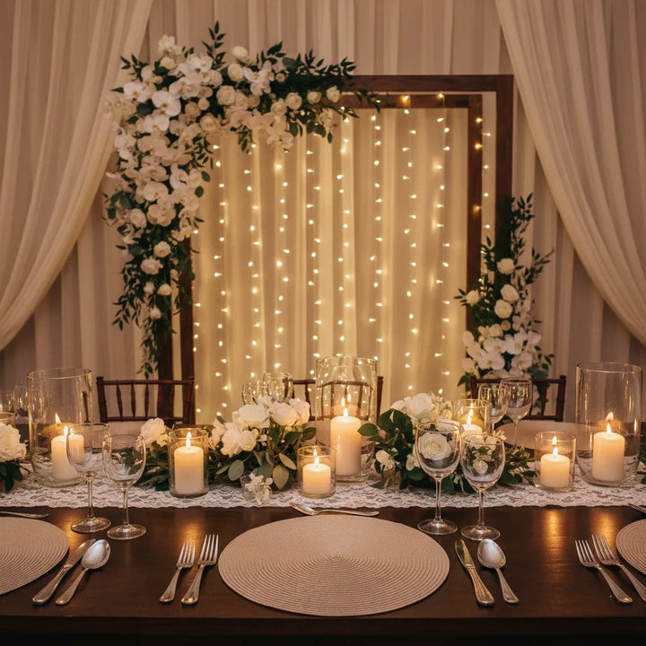 Set de Tale Mariage Rond Epuré