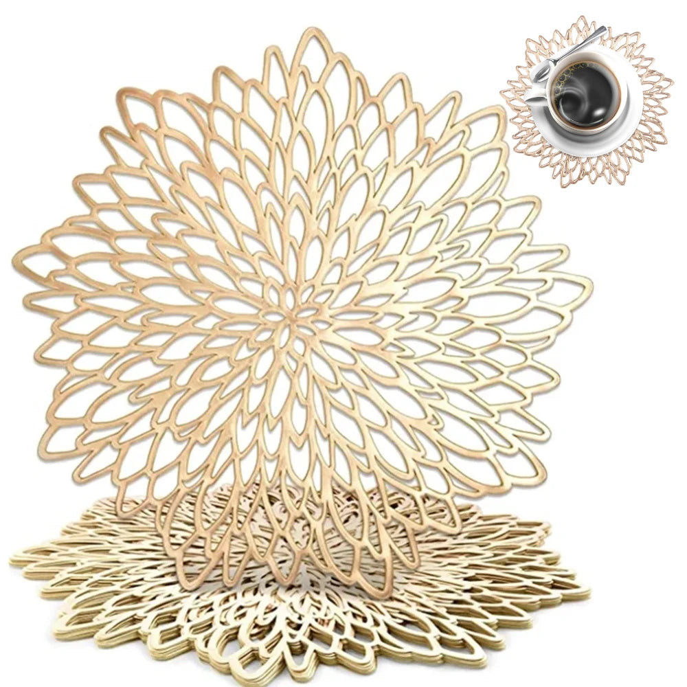 Set De Table Noël Or Moderne