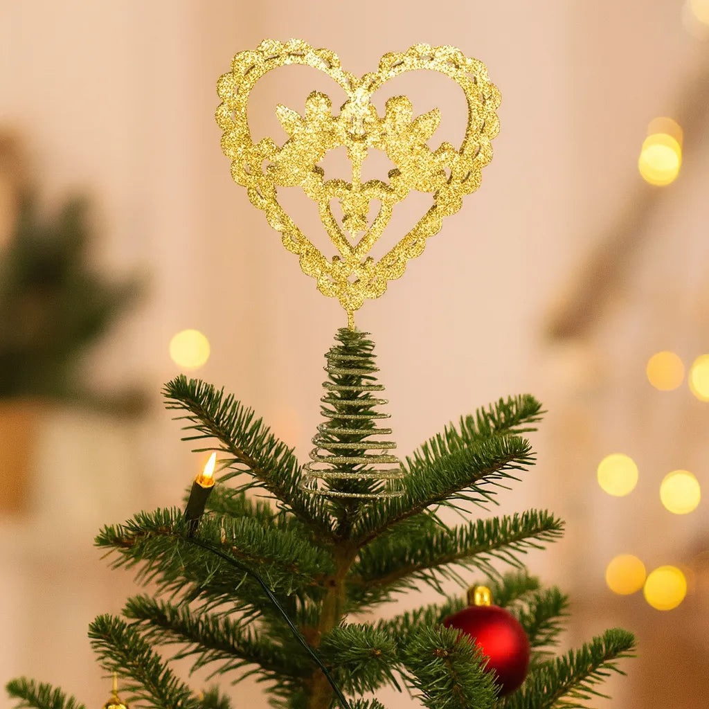 Sommet de Sapin Cœur Anges
