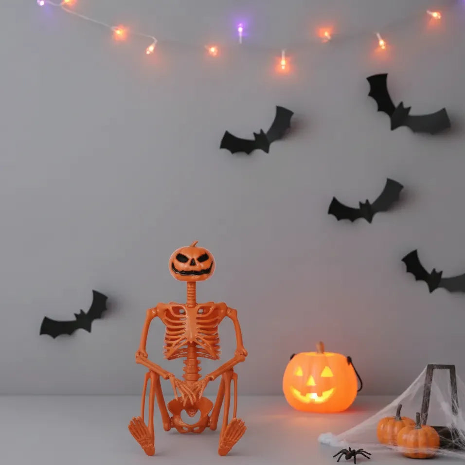 Squelette Citrouille Halloween