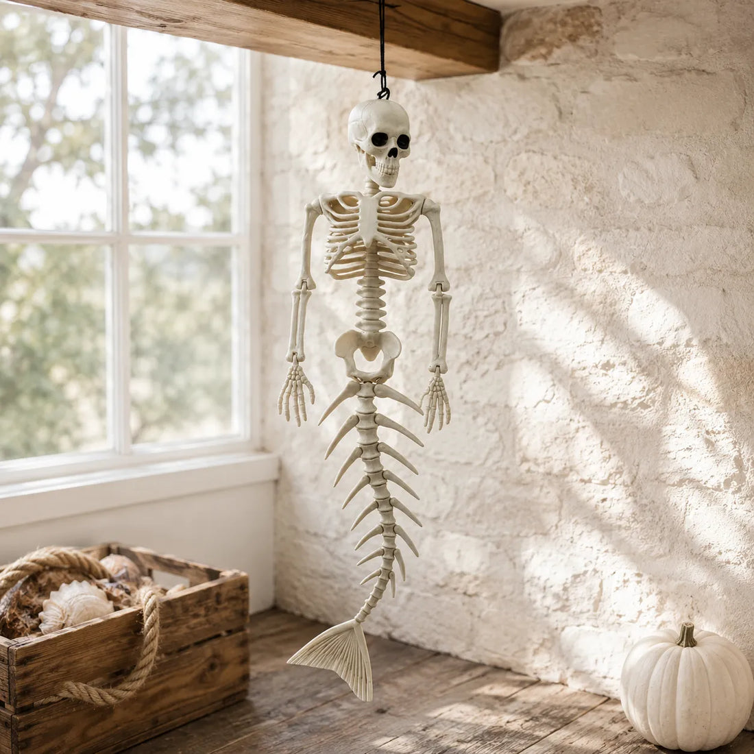 Squelette de Sirène Halloween Design