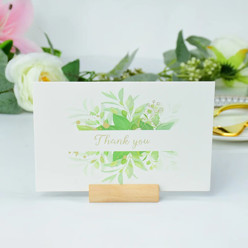 Support Carte Place Elégant en Bois Chic 