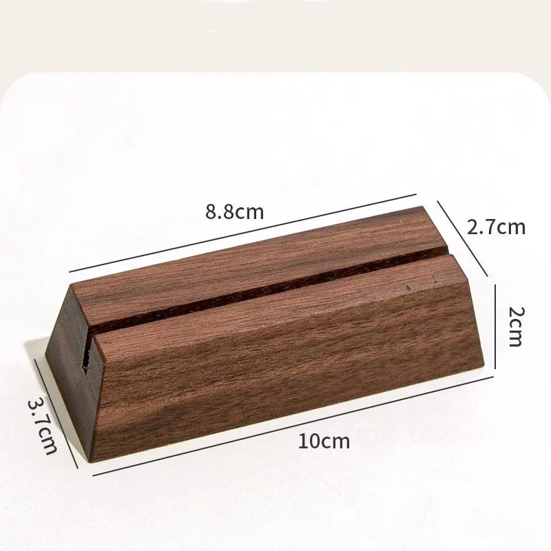 Support Carte Place en Bois Chic