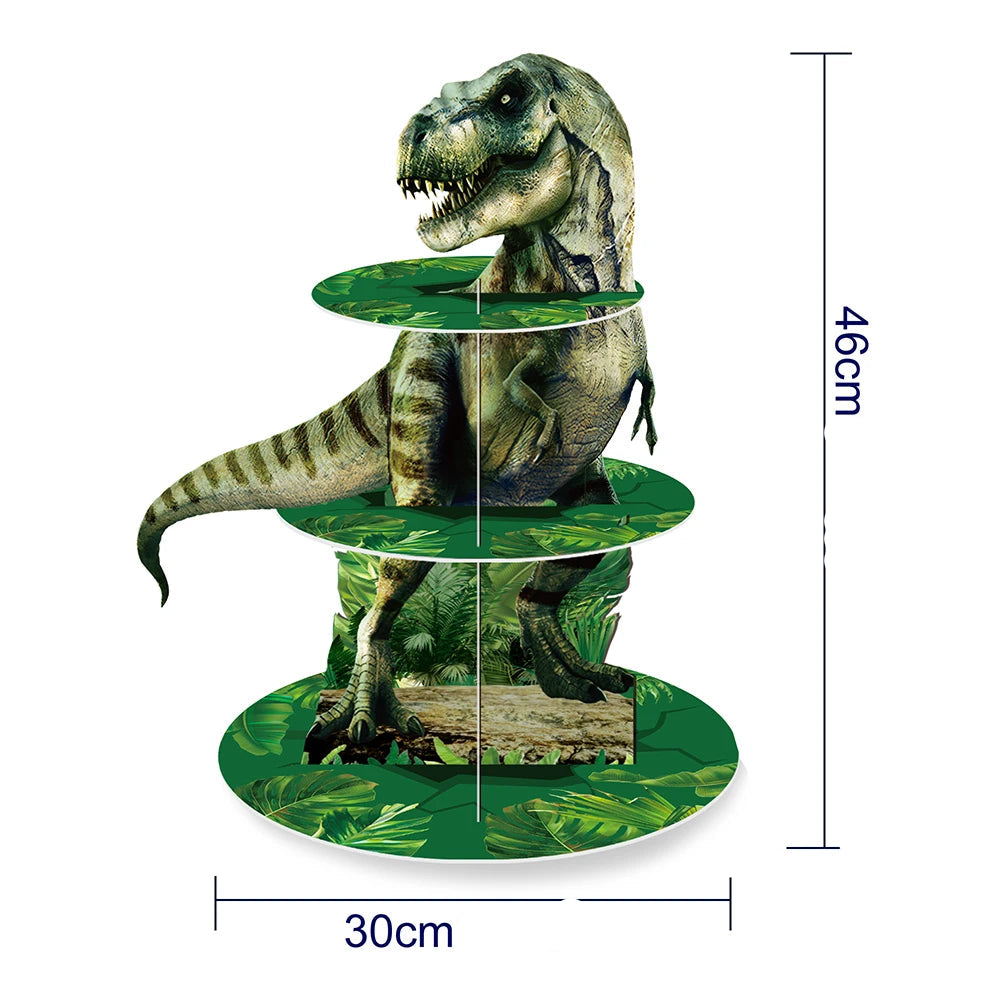 Support Cupcake Dinosaure Dimensions