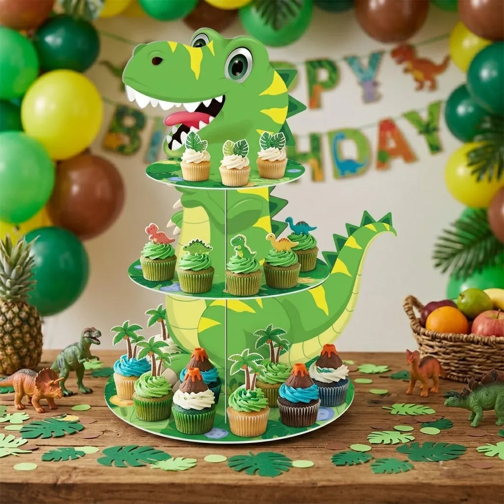 Support Cupcake Dinosaure Enfantin Unique
